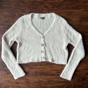 Wild Fable Cropped Cardigan Sweater